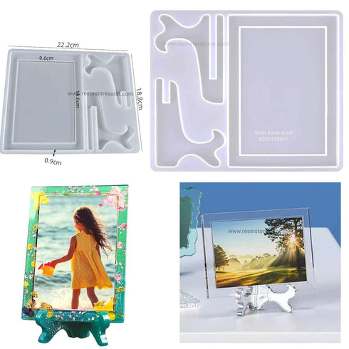 Rectangle Photo Frame & Stand Mould